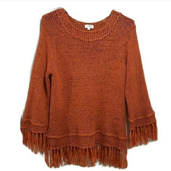 Umgee Sweaters - Umgee long sleeve fringe sweater